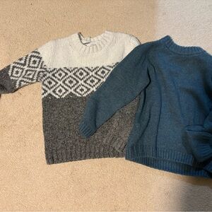 Zara Kid’s Sweater Bundle Of Two - Size 8 Excellent Condition